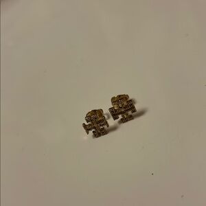 Tory Burch Gold Stud Earrings